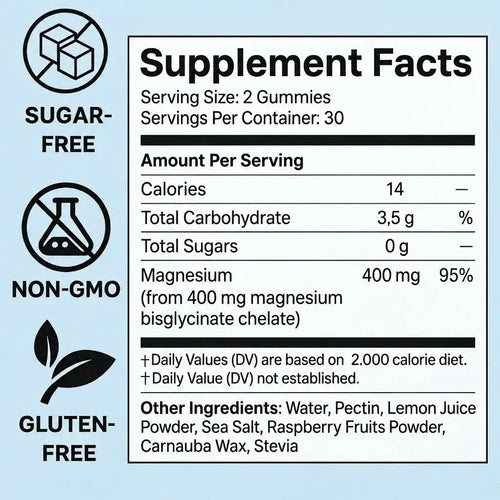 SPNutrition Magnesium Bisglycinate Gummies